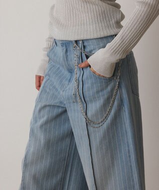 GRACE CONTINENTAL マルチチェーンベルト シルバー