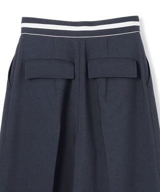 GRACE CONTINENTAL タックワイドパンツ ネイビー