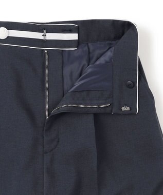 GRACE CONTINENTAL タックワイドパンツ ネイビー