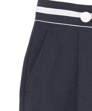 GRACE CONTINENTAL タックワイドパンツ ネイビー