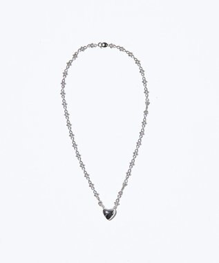 GRACE CONTINENTAL モチーフハートネックレス シルバー