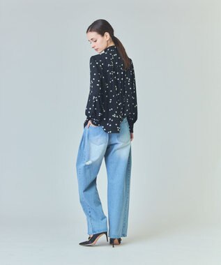 GRACE CONTINENTAL 【ドラマ着用】エトワールボウブラウス ブラック