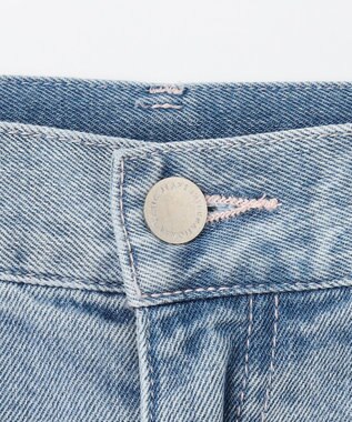 GRACE CONTINENTAL サイドジップデニムパンツ ブルー