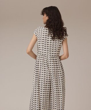 GRACE CONTINENTAL ホースプリントサロペット キナリ