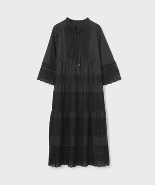 GRACE CONTINENTAL レースコンビワンピース ブラック