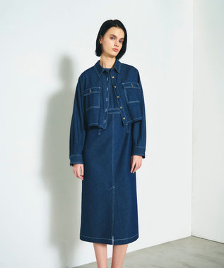 GRACE CONTINENTAL セットデニムワンピース インディゴ