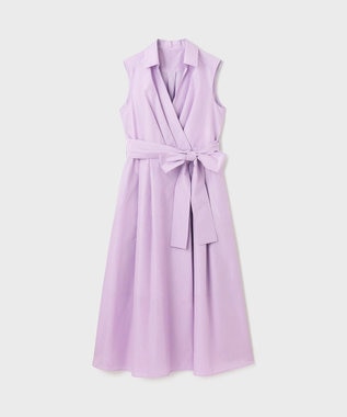GRACE CONTINENTAL トリアセコットンワンピース ラベンダー