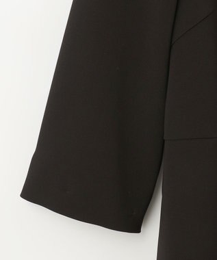 GRACE CONTINENTAL ダブルクロスドレス バイカラー