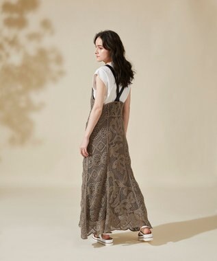 メッシュレースジャンパースカート / GRACE CONTINENTAL | GRACE
