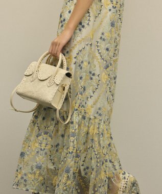 GRACE CONTINENTAL Mini RS Handbag ホワイト