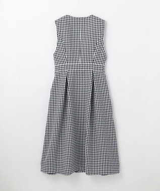 GRACE CONTINENTAL チェックジャンパースカート ブラック