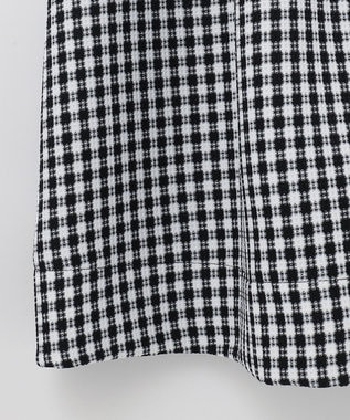 GRACE CONTINENTAL チェックジャンパースカート ブラック