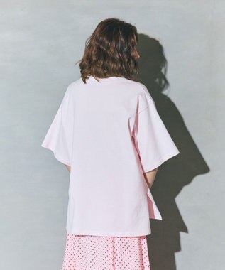 GRACE CONTINENTAL リゾートビーチTシャツ ピンク