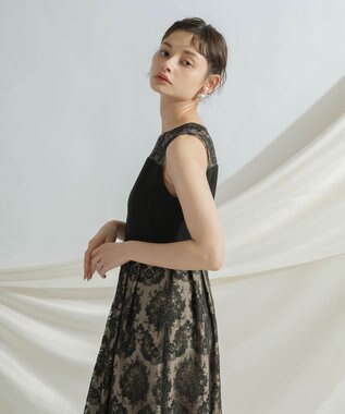 オーナメントラメレースドレス / GRACE CONTINENTAL | GRACE オーナメントラメレースドレス / GRACE CONTINENTAL | GRACE