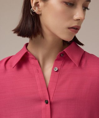 GRACE CONTINENTAL ティアードシャツチュニック ピンク