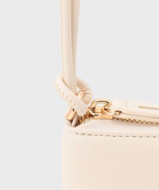 GRACE CONTINENTAL ADD CULUMN WALLET BAG ホワイト