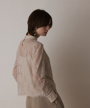 【美品】GRACE CONTINENTALシャーリングレーストップス GRACE CONTINENTAL シャーリングトップ レディース : ZOZOTOWN