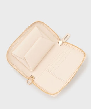 GRACE CONTINENTAL ADD CULUMN WALLET BAG ホワイト