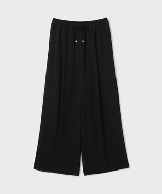 GRACE CONTINENTAL ソフトファイユパンツ ブラック