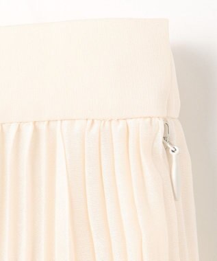 GRACE CONTINENTAL オーガンジープリーツスカート キナリ