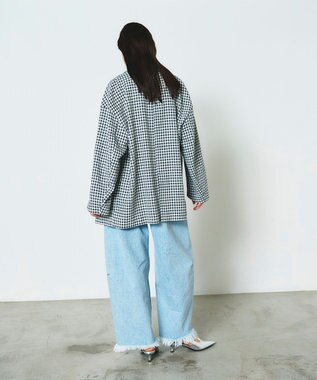 GRACE CONTINENTAL オーバーテーラードジャケット バイカラー