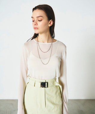 GRACE CONTINENTAL アンカーチェーンネックレス シルバー