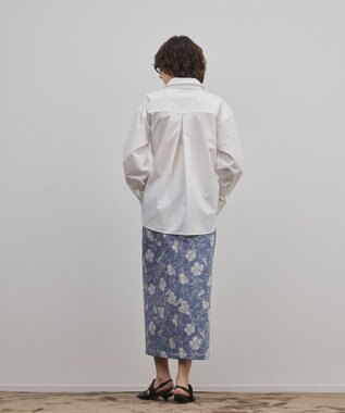 GRACE CONTINENTAL ボウタイマルチwayシャツ ホワイト