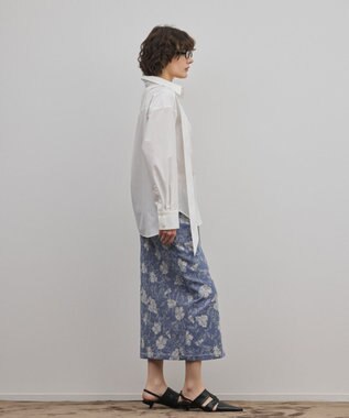 GRACE CONTINENTAL ボウタイマルチwayシャツ ホワイト