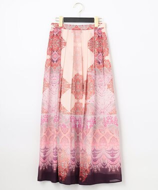 エスニックプリントマキシスカート Grace Continental Grace Continental グレースコンチネンタル 通販