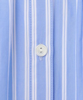 GRACE CONTINENTAL 刺繍シャツワンピース ブルー