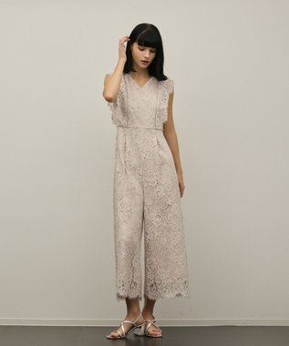 GRACE CONTINENTAL コードレースサロペット