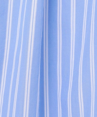 GRACE CONTINENTAL 刺繍シャツワンピース ブルー