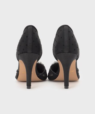 GRACE CONTINENTAL ビジューパンプス ブラック