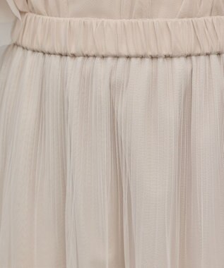 GRACE CONTINENTAL 刺繍チュールスカート キナリ