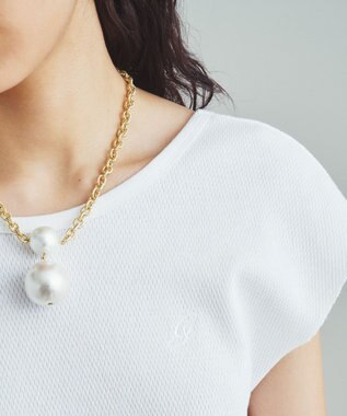 ネックロゴ刺繍ノースリーブ / GRACE CONTINENTAL | GRACE