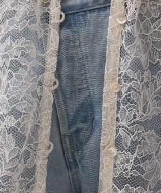 GRACE CONTINENTAL フリルカラーレースワンピース キナリ