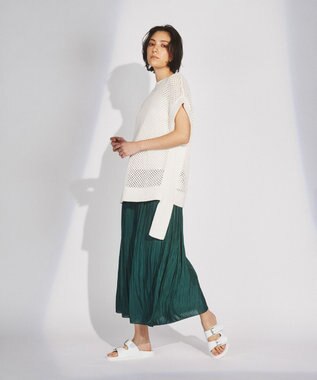 ワッシャーサテンプリーツスカート / GRACE CONTINENTAL | GRACE  