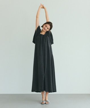 GRACE CONTINENTAL ピグメントワンピース ブラック