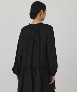 GRACE CONTINENTAL ヨウリュウティアードワンピース ブラック
