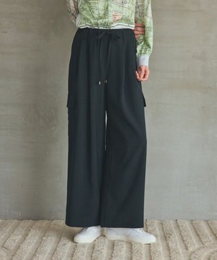 GRACE CONTINENTAL ワイドイージーカーゴパンツ