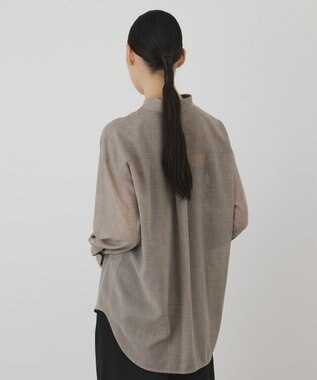 GRACE CONTINENTAL ストール付シャツ ベージュ