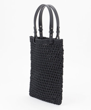 GRACE CONTINENTAL TOV CROCHE BAG ブラック