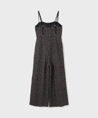 GRACE CONTINENTAL ツイードサロペット マルチ