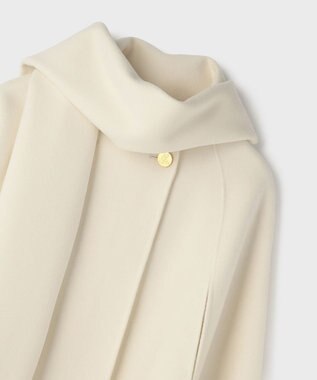 GRACE CONTINENTAL ストール付リバーケープ キナリ