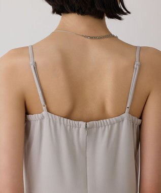 GRACE CONTINENTAL レースコンビサロペット グレー