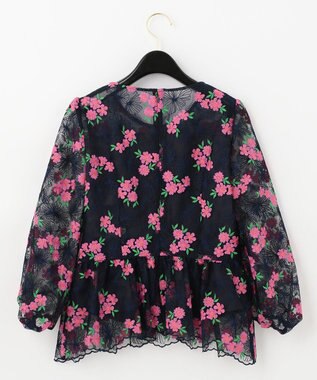 チュール刺繍ペプラムトップ / GRACE CONTINENTAL | GRACE