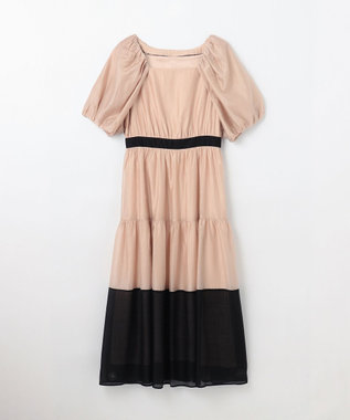 GRACE CONTINENTAL ボレロセットティアードワンピース ベージュ