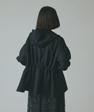 GRACE CONTINENTAL ロゴドロストフーディ ブラック