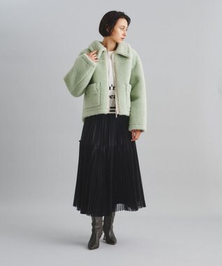 シアーラメプリーツスカート / GRACE CONTINENTAL | GRACE CONTINENTAL シアーラメプリーツスカート / GRACE CONTINENTAL | GRACE CONTINENTAL