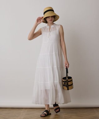 MASNADA ETICHETTA TOSCANレースフリルエッジハットイタリア ハイネックフリルレースニット | ニット | Noela OFFICIAL WEB STORE